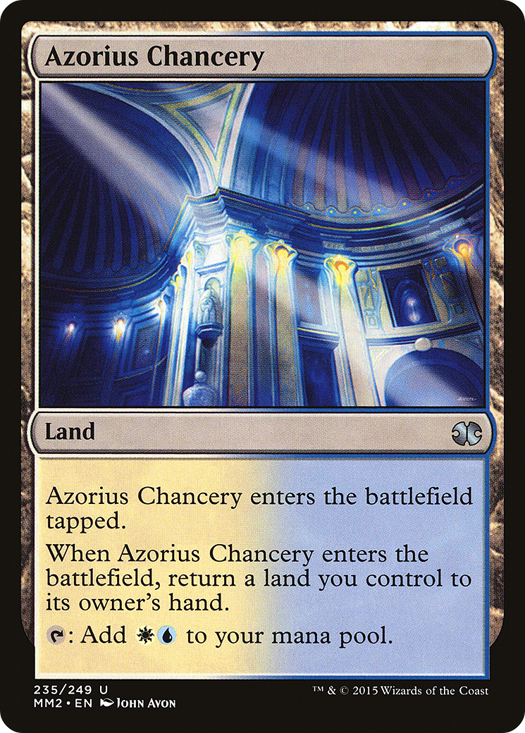 Azorius Chancery (MM2-235) [Modern Masters 2015]