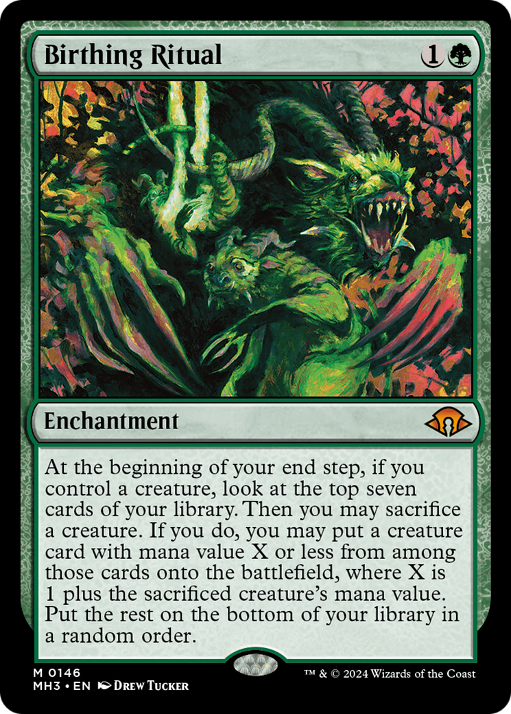 Birthing Ritual (MH3-146) [Modern Horizons 3] Foil