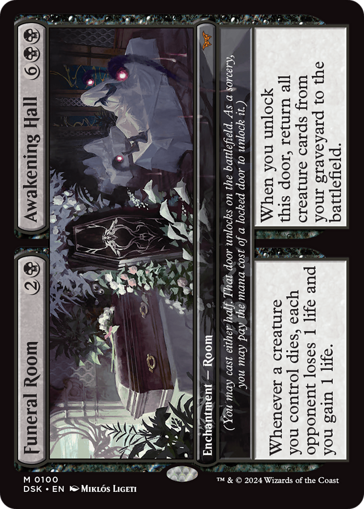 Funeral Room // Awakening Hall (DSK-100) [Duskmourn: House of Horror]