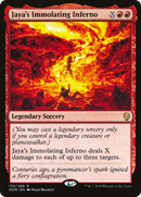 Jaya's Immolating Inferno (DOM-133) [Dominaria] Foil