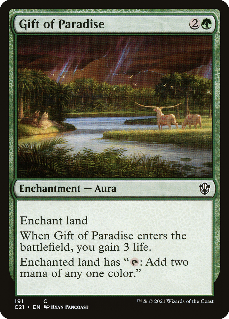 Gift of Paradise (C21-191) [Commander 2021]