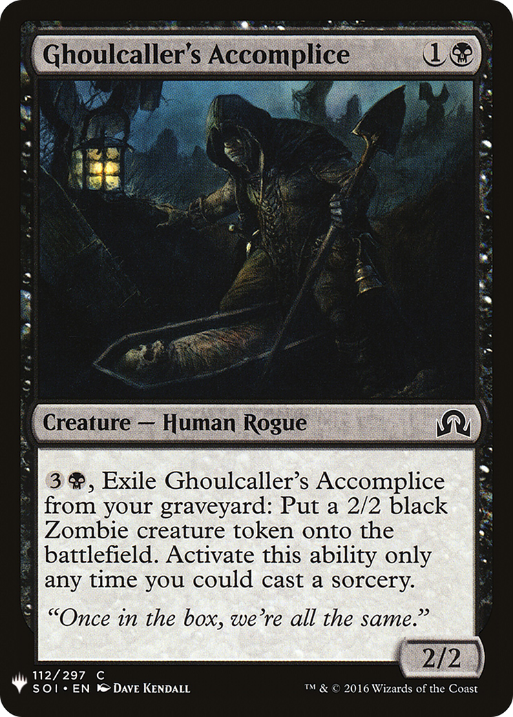 Ghoulcaller's Accomplice (LIST-SOI-112) [The List]
