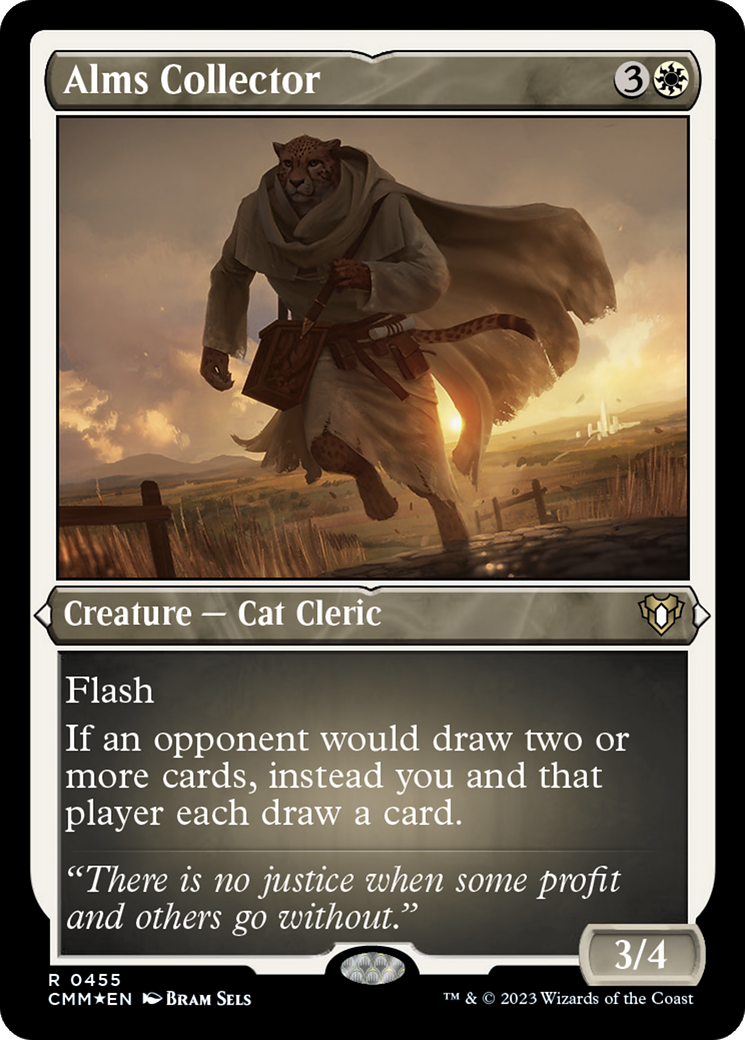 Alms Collector (CMM-455) [Commander Masters] Etched Foil
