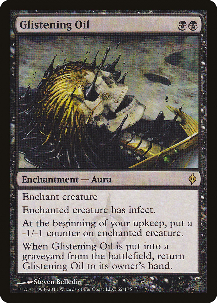 Glistening Oil (NPH-062) [New Phyrexia] Foil