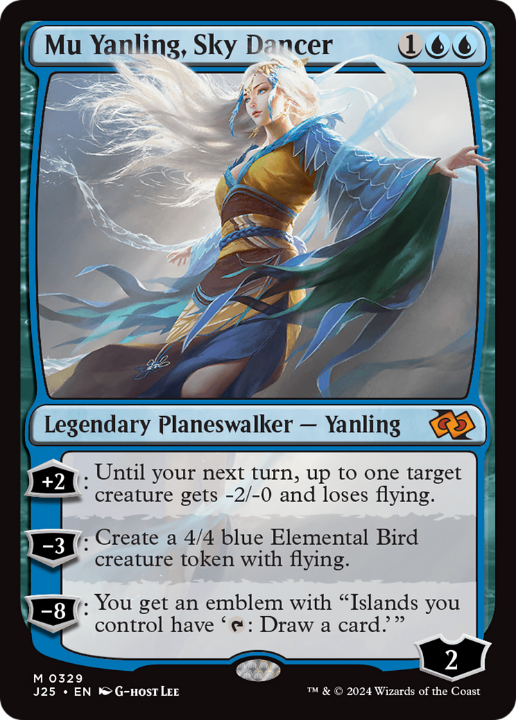 Mu Yanling, Sky Dancer (J25-329) [Foundations Jumpstart]