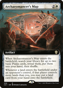 Archaeomancer's Map (C21-339) [Commander 2021]: (Extended Art)