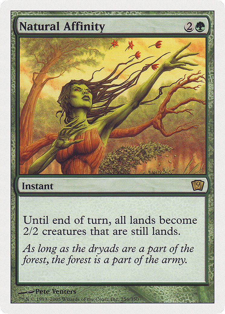 Natural Affinity [Ninth Edition] Foil