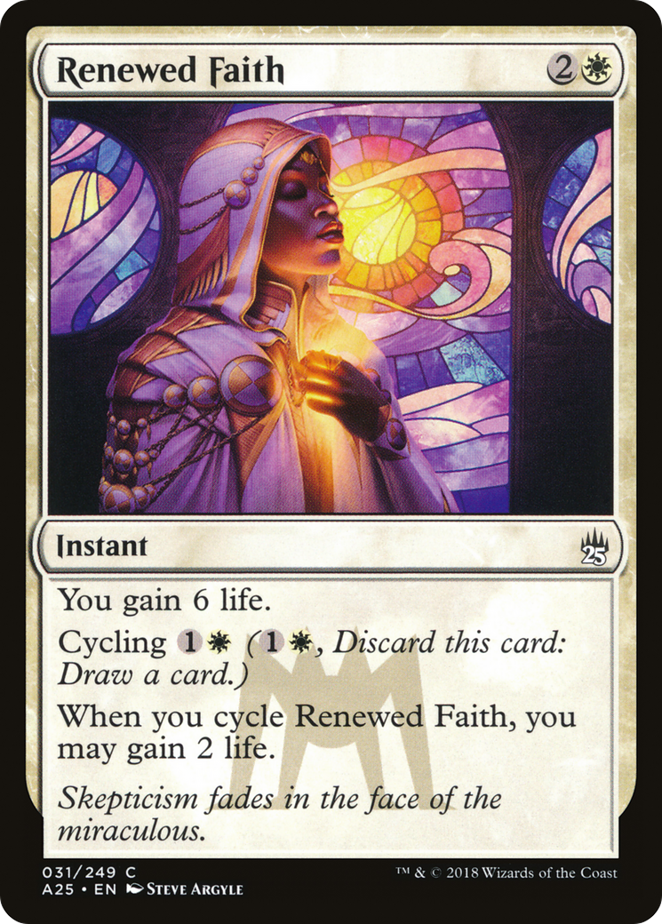 Renewed Faith (A25-031) [Masters 25]
