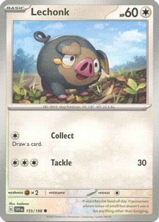 Lechonk - 155/198 155 - [SV01 Scarlet & Violet Base Set]