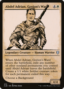 Abdel Adrian, Gorion's Ward (Showcase) (CLB-375) [Commander Legends: Battle for Baldur's Gate]