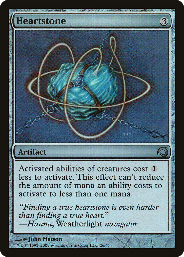 Heartstone (PDS-026) [Premium Deck Series: Slivers] Foil
