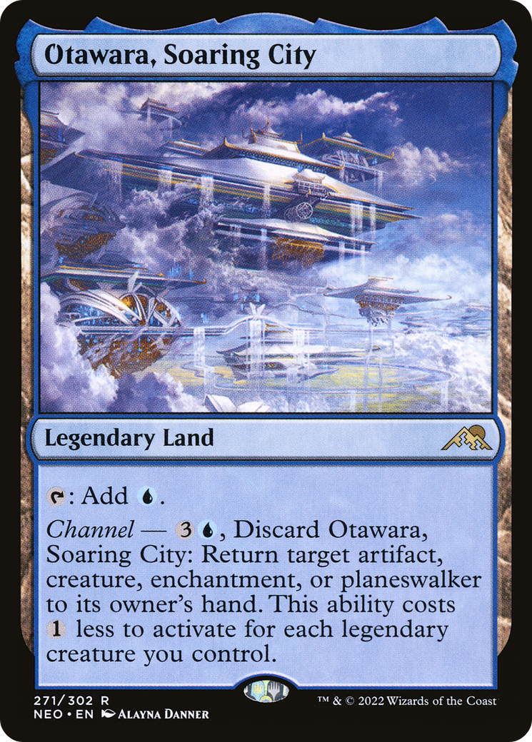 Otawara, Soaring City (NEO-271) [Kamigawa: Neon Dynasty]