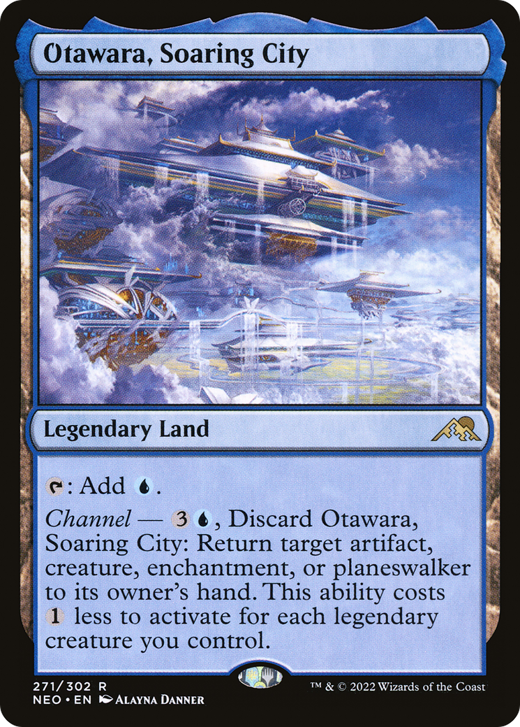 Otawara, Soaring City (NEO-271) [Kamigawa: Neon Dynasty]