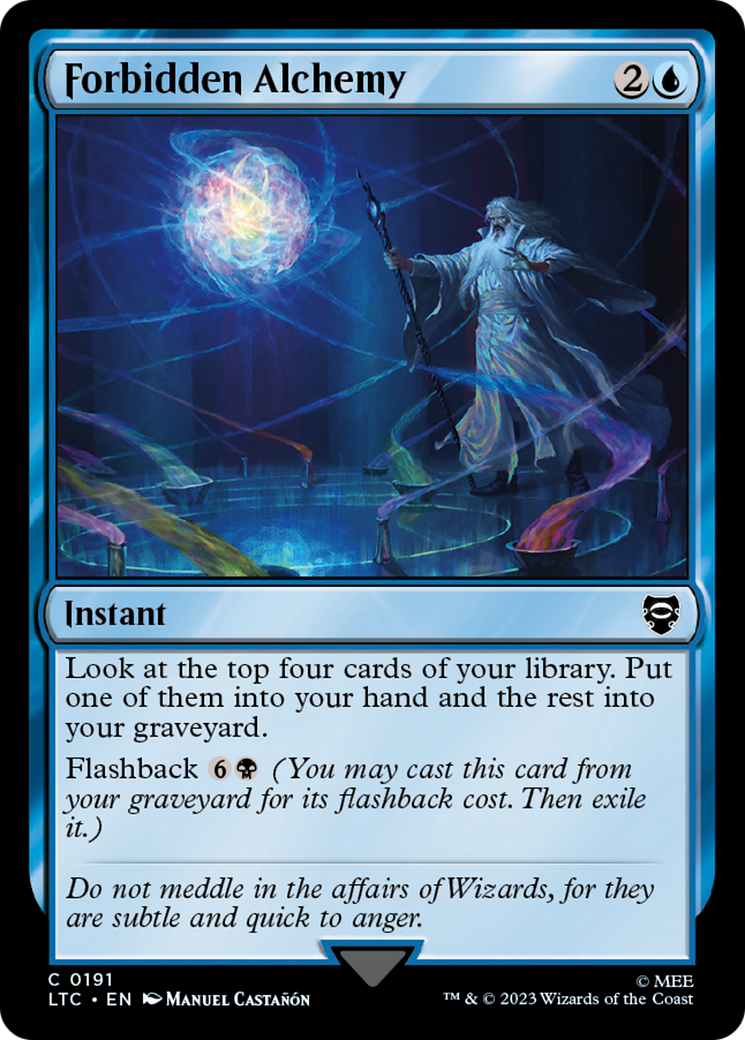 Forbidden Alchemy (LTC-191) [Tales of Middle-earth Commander]