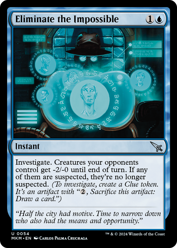 Eliminate the Impossible (MKM-054) [Murders at Karlov Manor] Foil