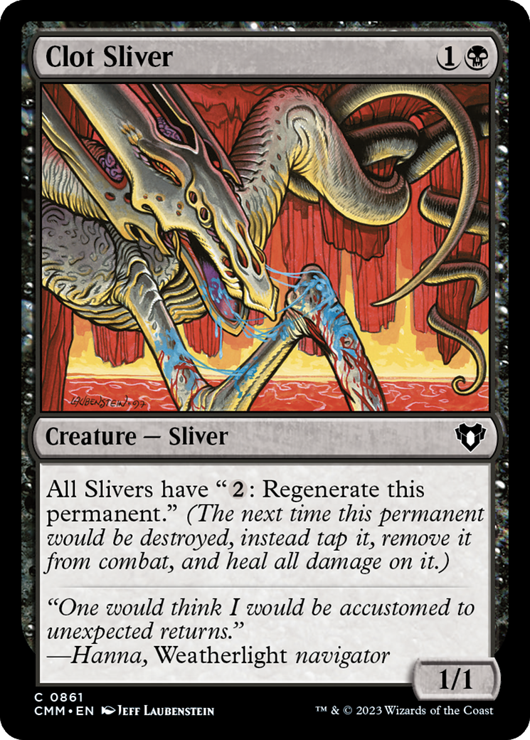 Clot Sliver (CMM-861) [Commander Masters]