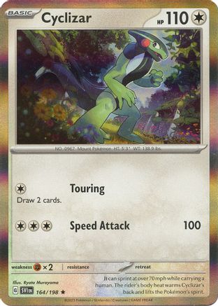 Cyclizar - 164/198 164 - [SV01 Scarlet & Violet Base Set] Reverse Holofoil