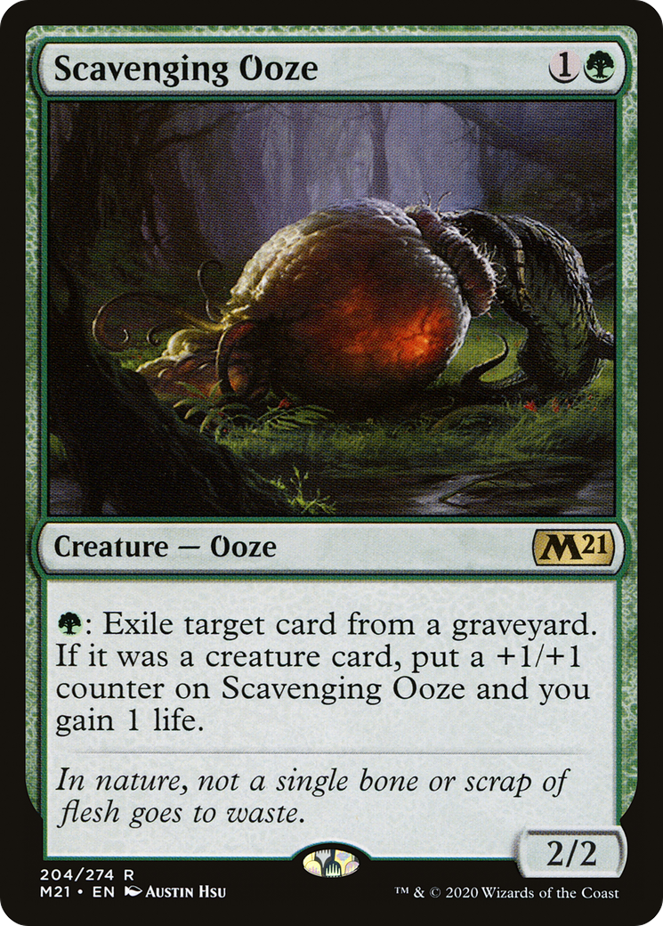 Scavenging Ooze (M21-204) [Core Set 2021]