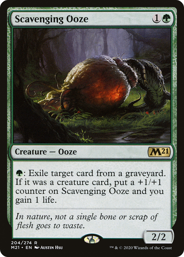 Scavenging Ooze (M21-204) [Core Set 2021]
