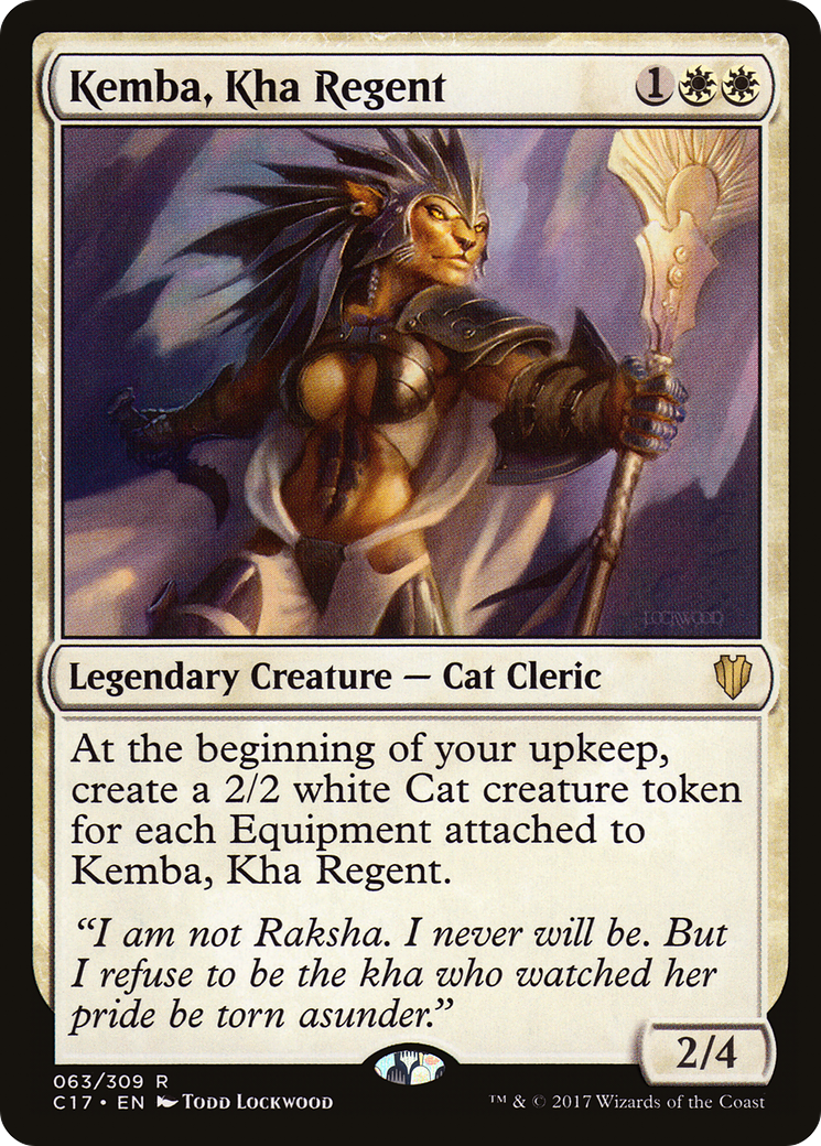Kemba, Kha Regent (C17-063) [Commander 2017]