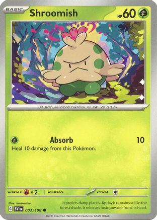 Shroomish 3 - [SV01 Scarlet & Violet Base Set]