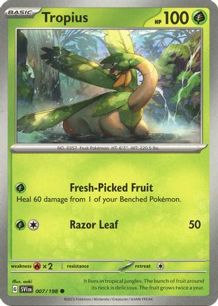 Tropius 7 - [SV01 Scarlet & Violet Base Set] Reverse Holofoil