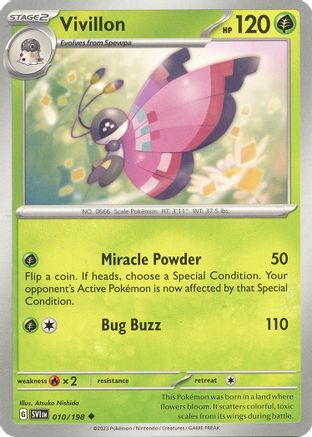 Vivillon 10 - [SV01 Scarlet & Violet Base Set]