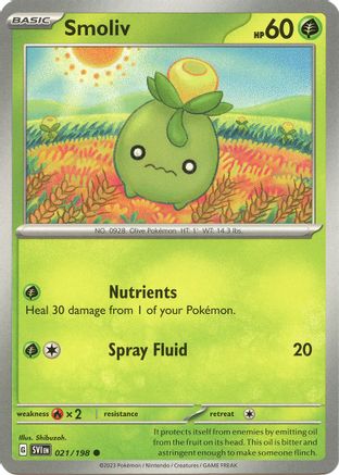 Smoliv - 021/198 21 - [SV01 Scarlet & Violet Base Set]