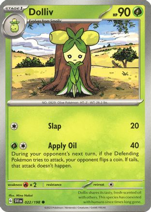 Dolliv - 022/198 22 - [SV01 Scarlet & Violet Base Set]