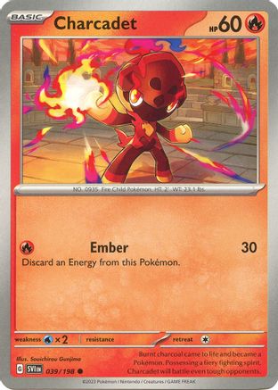 Charcadet - 039/198 39 - [SV01 Scarlet & Violet Base Set] Reverse Holofoil