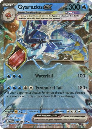 Gyarados ex - 045/198 45 - [SV01 Scarlet & Violet Base Set] Holofoil