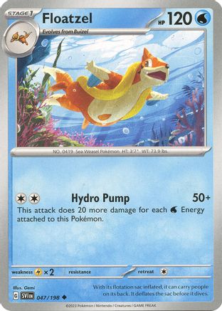 Floatzel 47 - [SV01 Scarlet & Violet Base Set]