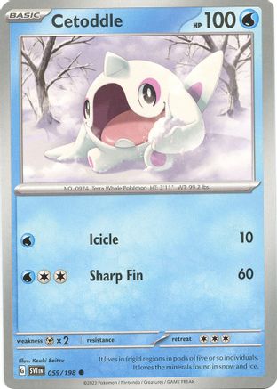 Cetoddle - 059/198 59 - [SV01 Scarlet & Violet Base Set]