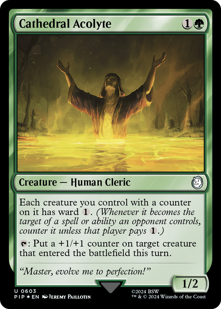 Cathedral Acolyte (PIP-603) [Fallout] Foil