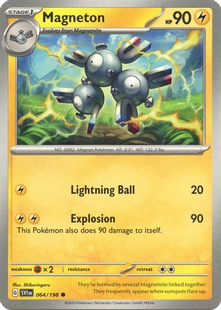 Magneton 64 - [SV01 Scarlet & Violet Base Set] Reverse Holofoil