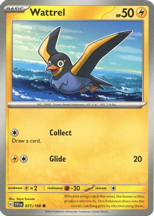Wattrel - 077/198 77 - [SV01 Scarlet & Violet Base Set]
