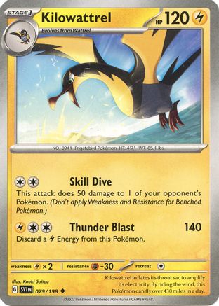 Kilowattrel 79 - [SV01 Scarlet & Violet Base Set]