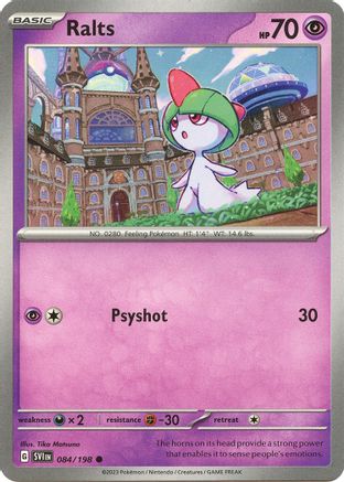 Ralts - 084/198 84 - [SV01 Scarlet & Violet Base Set]