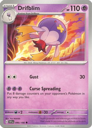 Drifblim 90 - [SV01 Scarlet & Violet Base Set]
