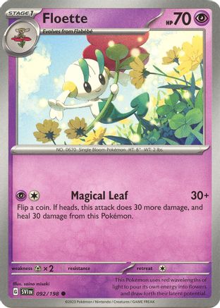 Floette 92 - [SV01 Scarlet & Violet Base Set] Reverse Holofoil