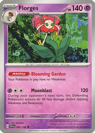 Florges 93 - [SV01 Scarlet & Violet Base Set]