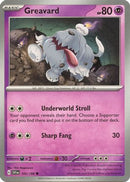 Greavard - 105/198 105 - [SV01 Scarlet & Violet Base Set] Reverse Holofoil