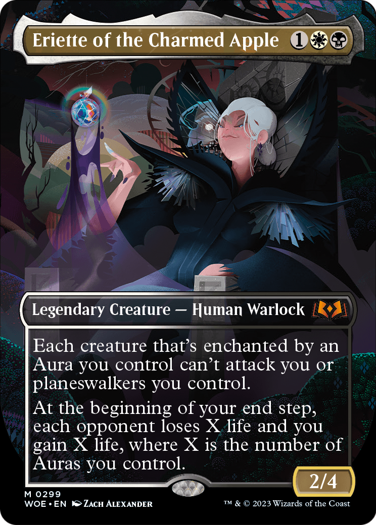 Eriette of the Charmed Apple (Borderless) (WOE-299) [Wilds of Eldraine]