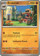 Krokorok 116 - [SV01 Scarlet & Violet Base Set] Reverse Holofoil
