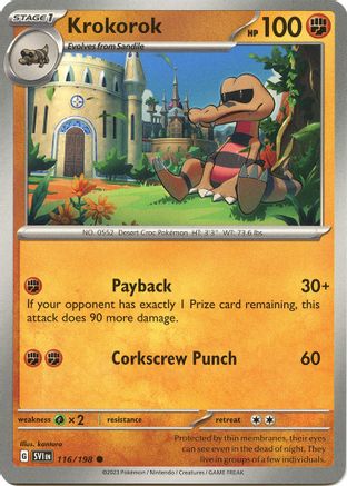 Krokorok 116 - [SV01 Scarlet & Violet Base Set]