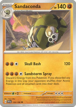 Sandaconda 120 - [SV01 Scarlet & Violet Base Set] Reverse Holofoil