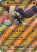Great Tusk ex - 123/198 123 - [SV01 Scarlet & Violet Base Set] Holofoil