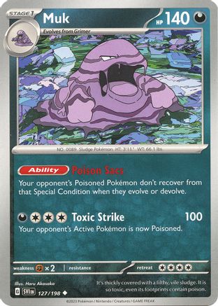 Muk 127 - [SV01 Scarlet & Violet Base Set] Reverse Holofoil