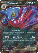 Toxicroak ex - 131/198 131 - [SV01 Scarlet & Violet Base Set] Holofoil