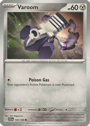Varoom - 140/198 140 - [SV01 Scarlet & Violet Base Set]